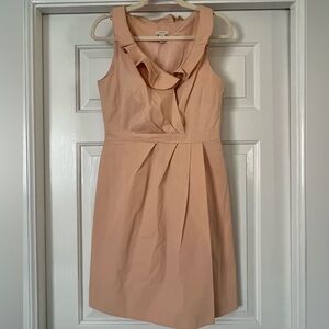 J Crew Cotton Blakely Dress, size 4, Light Ginger
